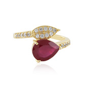 Madagascar Ruby Silver Ring