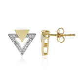 I2 (I) Diamond Silver Earrings