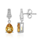 Citrine Silver Earrings