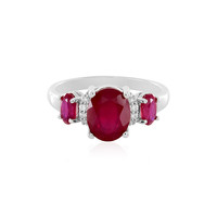 Madagascar Ruby Silver Ring