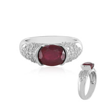 Madagascar Ruby Silver Ring