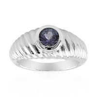 Unheated Tanzanite Silver Ring (Pallanova)