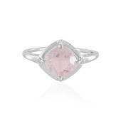 Rose Quartz Silver Ring