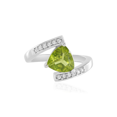 Peridot Silver Ring