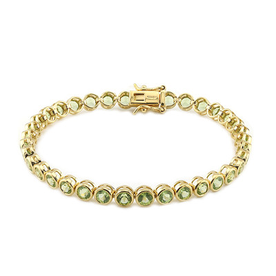 Peridot Silver Bracelet