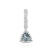 Brazilian Aquamarine Silver Pendant