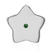 Tanzanian Tsavorite Silver Charm (Annette)