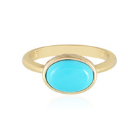 9K Sleeping Beauty Turquoise Gold Ring