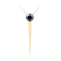 9K Black Diamond Gold Necklace (de Melo)