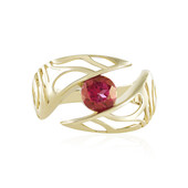 9K Pink Topaz Gold Ring (Ornaments by de Melo)