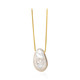 White Freshwater Pearl Silver Necklace (Joias do Paraíso)