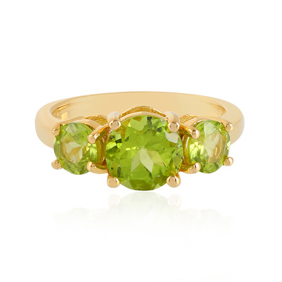 Peridot Silver Ring