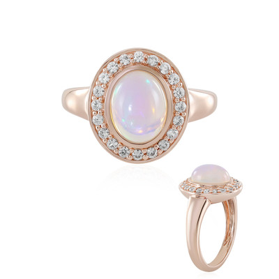 Welo Opal Silver Ring