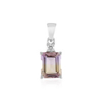 Ametrine Silver Pendant