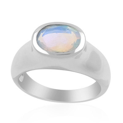 Welo Opal Silver Ring