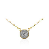 18K SI1 (G) Diamond Gold Necklace (Annette)