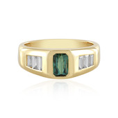 Benedito Green Tourmaline Silver Ring