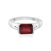 Bemainty Ruby Silver Ring