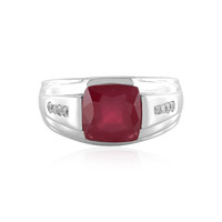 Madagascar Ruby Silver Ring