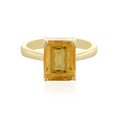 Citrine Silver Ring