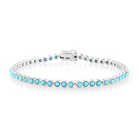 Sleeping Beauty Turquoise Silver Bracelet