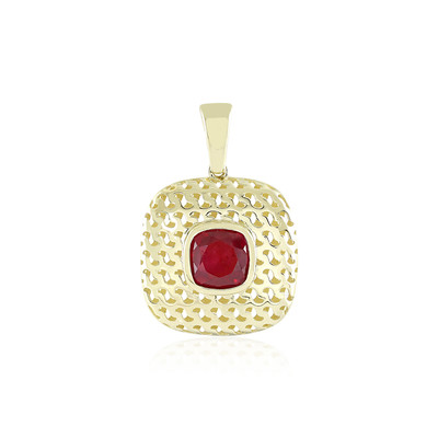 9K Madagascar Ruby Gold Pendant (Ornaments by de Melo)