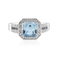 14K AAA Aquamarine Gold Ring (AMAYANI)