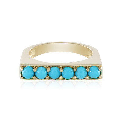 Sleeping Beauty Turquoise Silver Ring