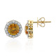 9K Spanish Sphalerite Gold Earrings