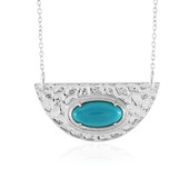 Fox Turquoise Silver Necklace (Faszination Türkis)