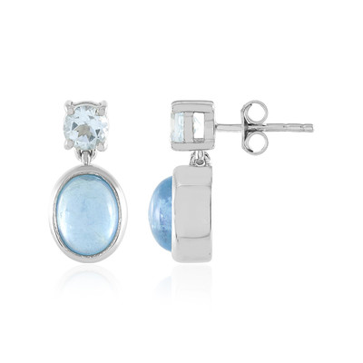 Ofiki Aquamarine Silver Earrings