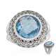 Sky Blue Topaz Silver Ring (Annette classic)