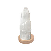 Accessory with Selenite (Lapis Vitalis)