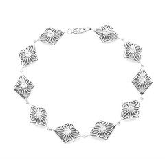 9K I2 (I) Diamond Gold Bracelet (Ornaments by de Melo)