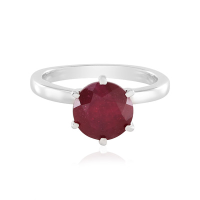 Madagascar Ruby Silver Ring