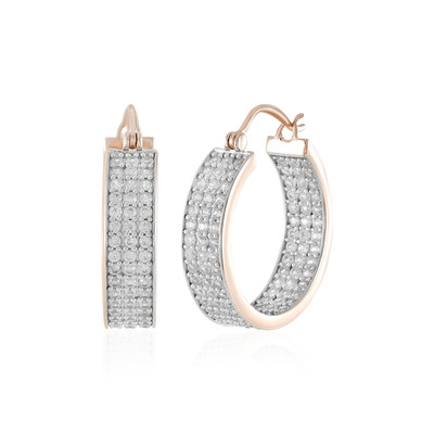 Zircon Silver Earrings