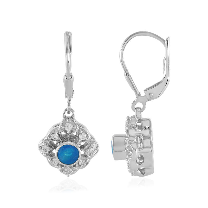 Luxury 925 Sterling Silver Blue Opal Jewelry Earrings for Man - China  Jewelry and Fashion Jewelry price | Made-in-China.com