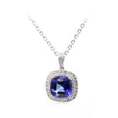 18K AAA Tanzanite Gold Necklace (CIRARI)