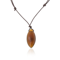 Sumatra Amber Necklace (Bali Barong)