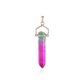 Bi Colour Quartz Silver Pendant (MONOSONO COLLECTION)