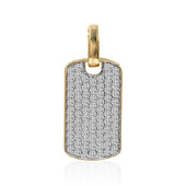 9K SI1 (G) Diamond Gold Pendant (Annette)