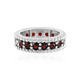 Mozambique Garnet Silver Ring