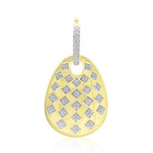 9K SI1 (G) Diamond Gold Pendant (Annette)