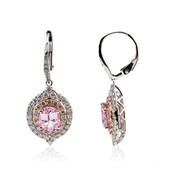 18K Pink Burmese Spinel Gold Earrings (CIRARI)