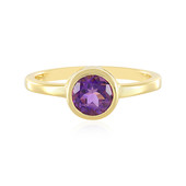 Siberian Amethyst Silver Ring