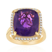 Moroccan Amethyst Silver Ring