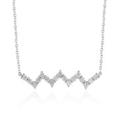 Zircon Silver Necklace