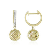 9K I1 (I) Diamond Gold Earrings (Ornaments by de Melo)