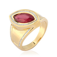 Madagascar Ruby Silver Ring (de Melo)