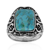 Kingman Blue Mojave Turquoise Silver Ring (Art of Nature)